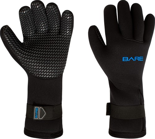 BARE 5mm Gauntlet Glove, Black, S