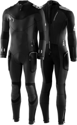 Waterproof W7 - Wetsuit - 7mm Neopreen Duikpak - Stretch - Heren
