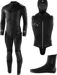 Waterproof W7 Duikpakset - 5mm - Heren